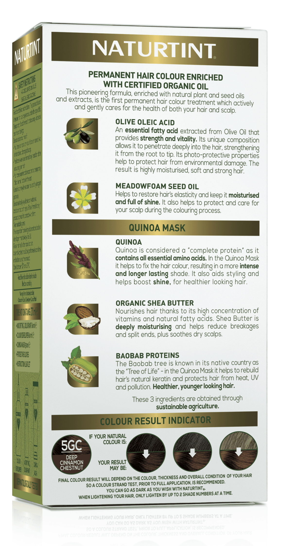 Naturtint Permanent Hair Colourant 5GC Deep Cinnamon Chestnut - Up to 35% Off