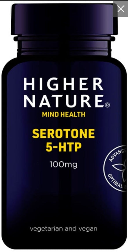 Higher Nature Serotone-5HTP 100mg 90 Capsules # SE1090