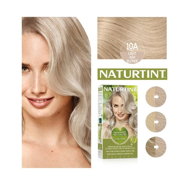 Naturtint Permanent Hair Colourant 10A - Light Ash Blonde - Up to 35% Off