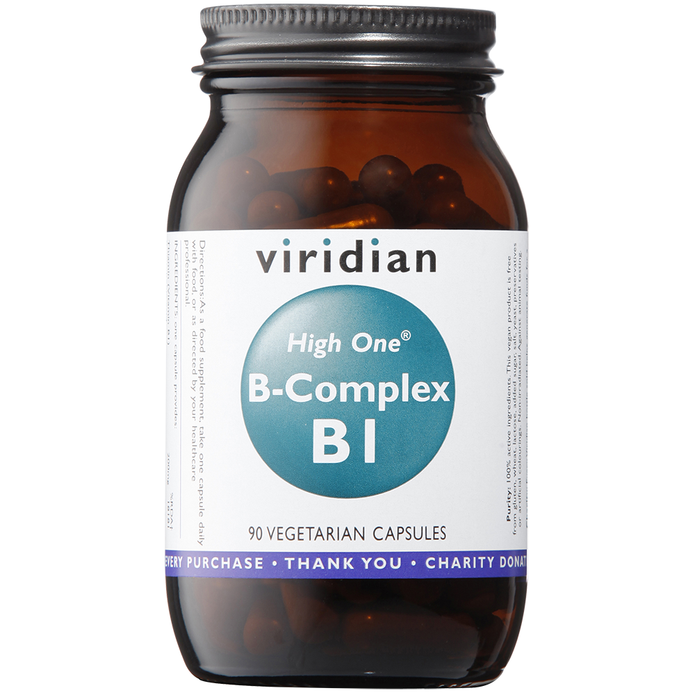 Viridian High One B1 B-Complex Veg Caps 90 size #232 Up To30% Off