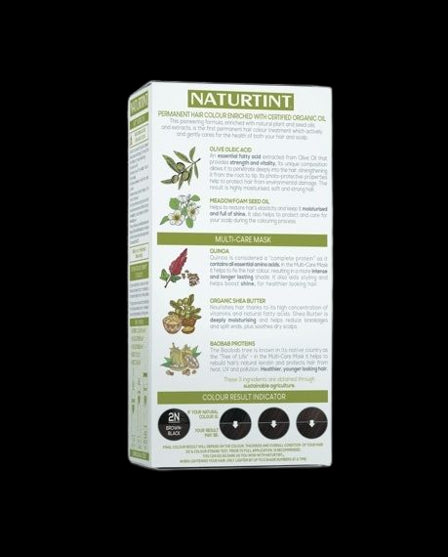 Naturtint Permanent Hair Colourant 2N - Brown Black - Up to 35% Off