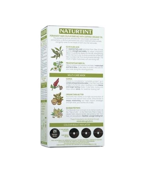 Naturtint Permanent Hair Colourant 2N - Brown Black - Up to 35% Off