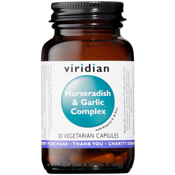 Viridian Horseradish & Garlic Complex Veg Caps 30 size #351 Up To 30% Off
