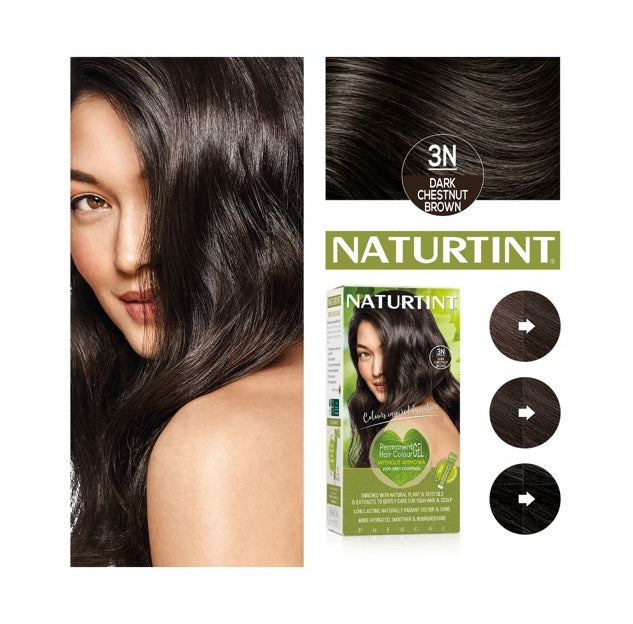 Naturtint Permanent Hair Colourant 3N - Dark Chestnut Brown - Up to 35% Off