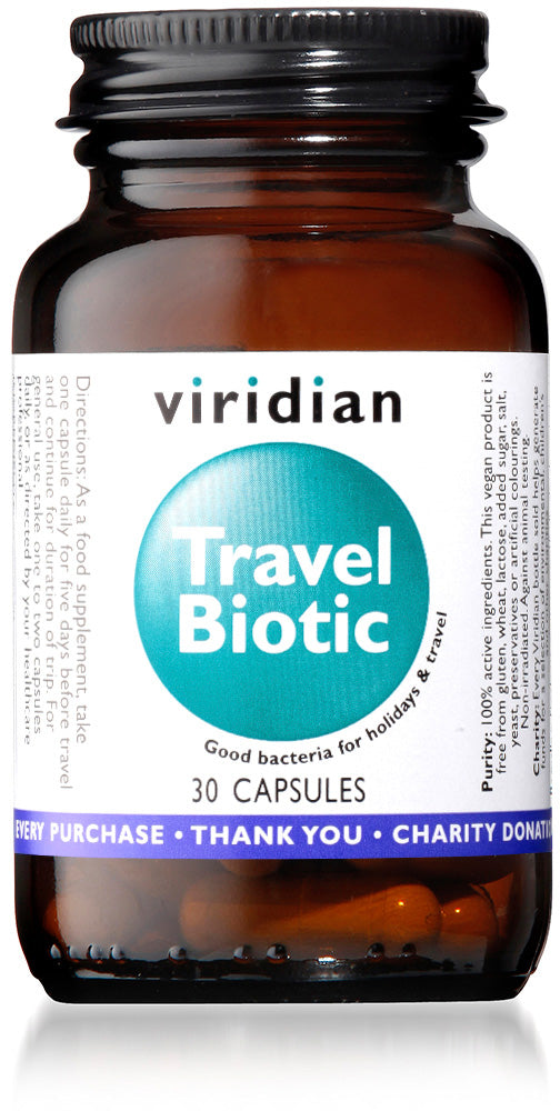 Viridian Travel Biotic Veg Caps 30 size #410 Up To 30% Off