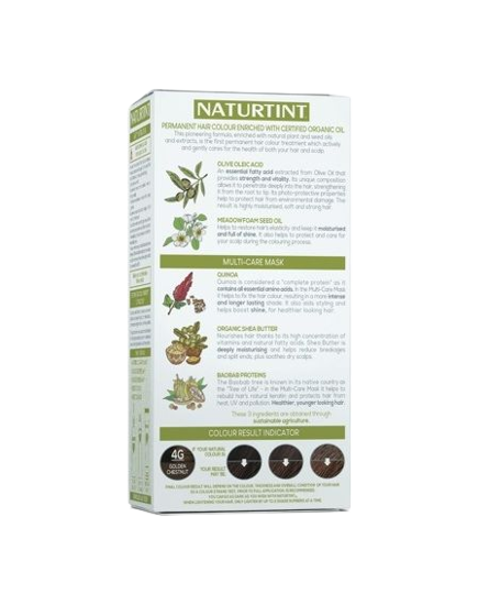 Naturtint Permanent Hair Colourant 4G - Golden Chestnut - Up to 35% Off