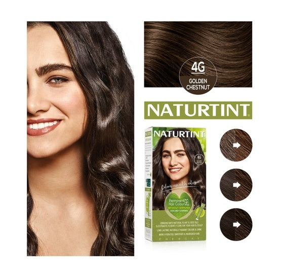 Naturtint Permanent Hair Colourant 4G - Golden Chestnut - Up to 35% Off