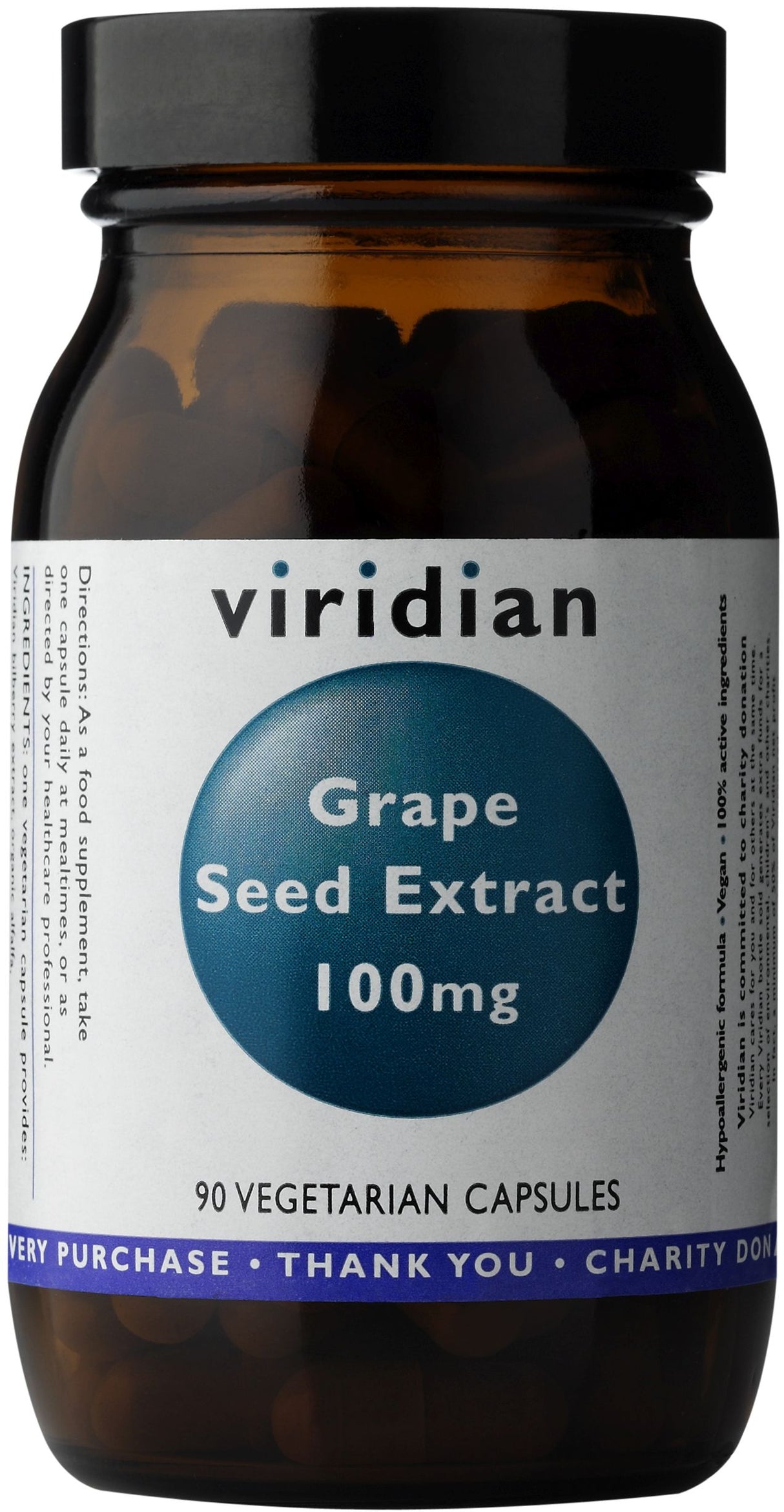 Viridian Grape Seed Extract 100mg Veg Caps 90 size #142 Up To 30% Off