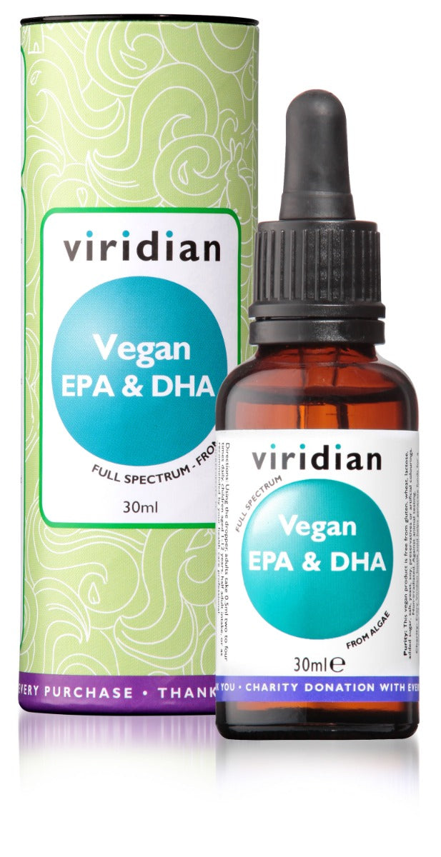 Viridian Vegan EPA & DHA Omega Oil 30ml size #535 Up To 30% Off
