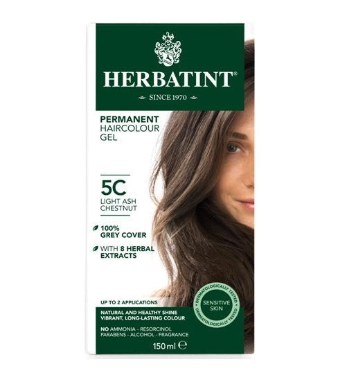 Herbatint Permanent Hair Colour 5C Light Ash Chestnut - Up to 34% Off