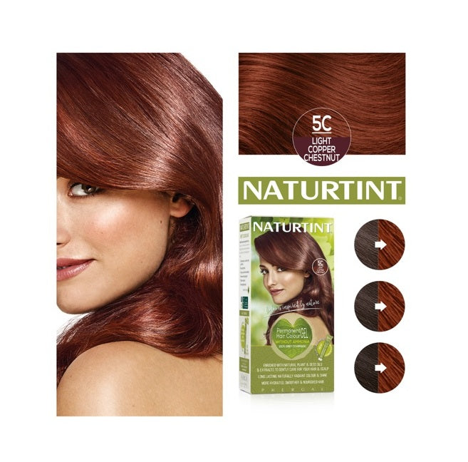 Naturtint Permanent Hair Colourant 5C - Light Copper Chestnut - Up to 35% Off