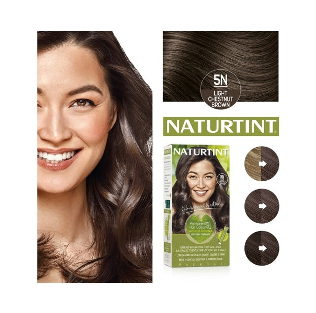 Naturtint Permanent Hair Colourant 5N - Light Chestnut Brown - Up to 35% Off