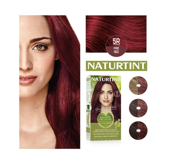 Naturtint Permanent Hair Colourant 5R - Fire Red- Up to 35% Off