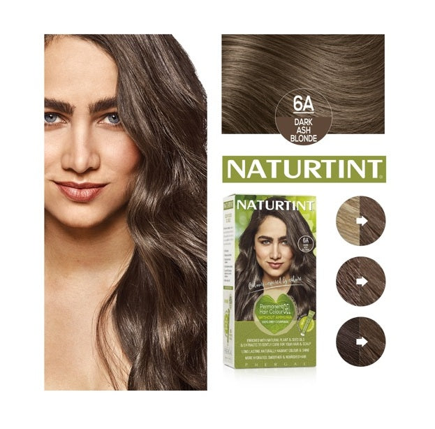 Naturtint Permanent Hair Colourant 6A - Dark Ash Blonde - Up to 35% Off