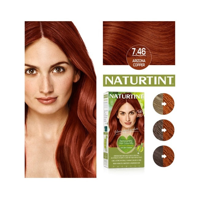 Naturtint Permanent Hair Colourant Illusion Arizona Copper I-7.46