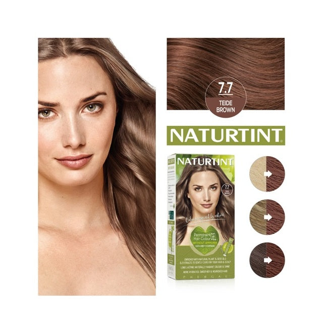 Naturtint Permanent Hair Colourant Illusion Teide Brown I-7.7 - Up to 35% Off