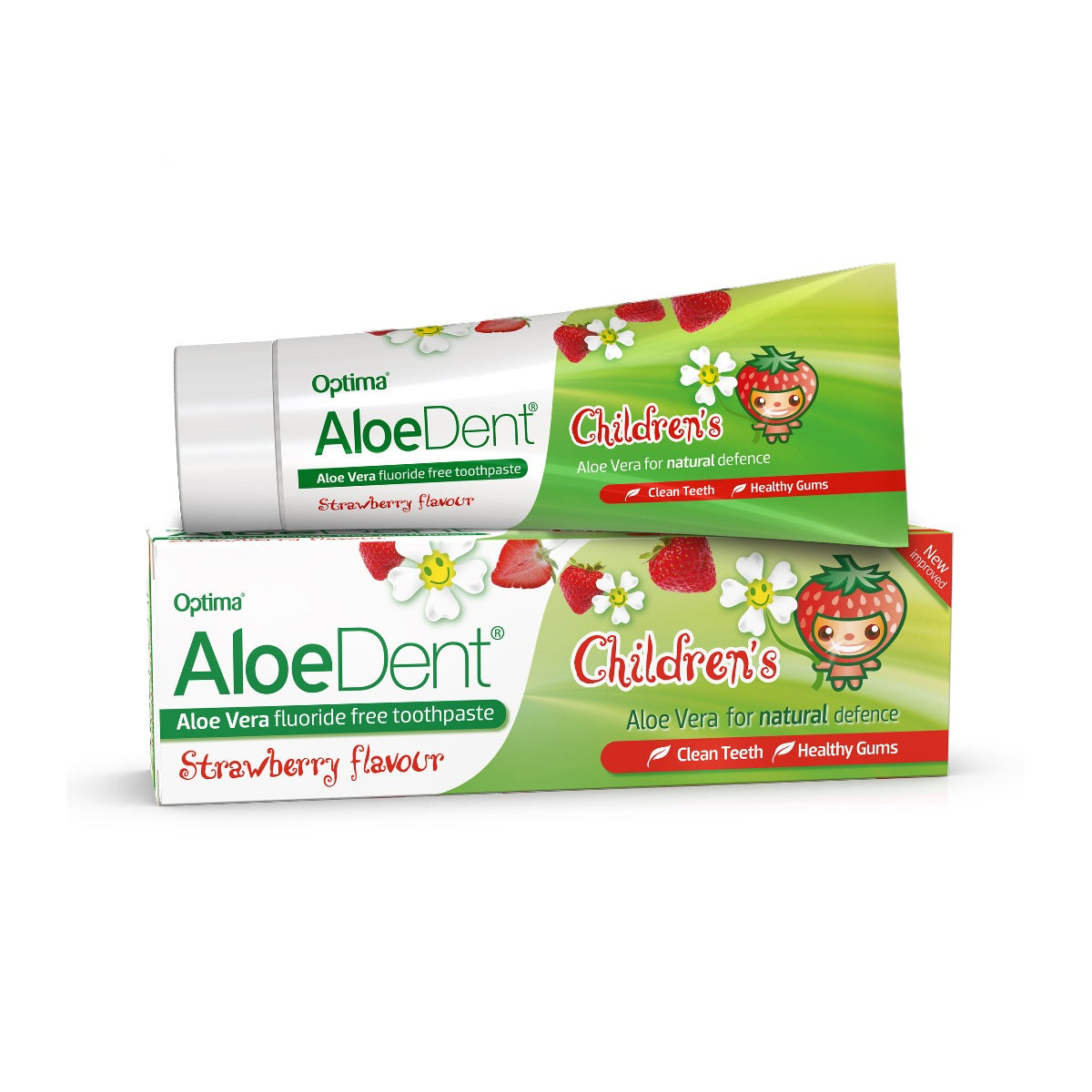 Aloe Dent Children's Aloe Vera Toothpaste 50ml Strawberry