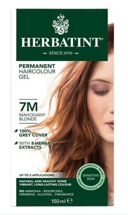 Herbatint Permanent Hair Colour 7M Mahogany Blonde - Up to 34% Off