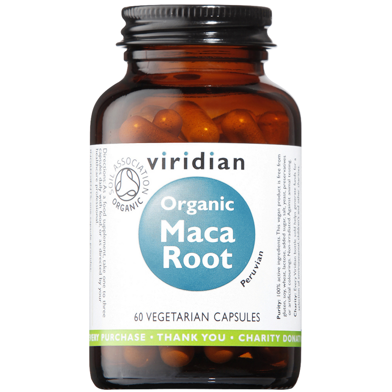 Viridian Organic Maca Root 500mg Veg Caps 60 size #839 Up To 30% Off