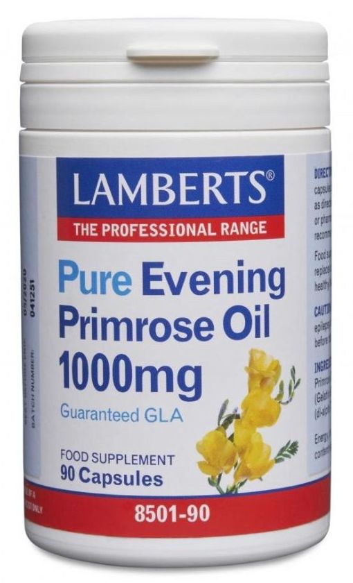 Lamberts Evening Primrose Oil 1000mg 90 Caps #8501 - Up To 30% Off