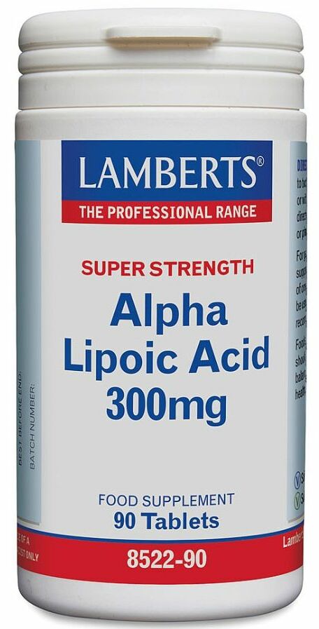 Lamberts Alpha Lipoic Acid 300mg 90 Tablets #8522 - Up To 30% Off