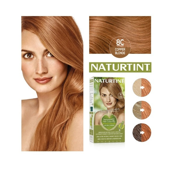 Naturtint Permanent Hair Colourant 8C - Copper Blonde - Up to 35% Off