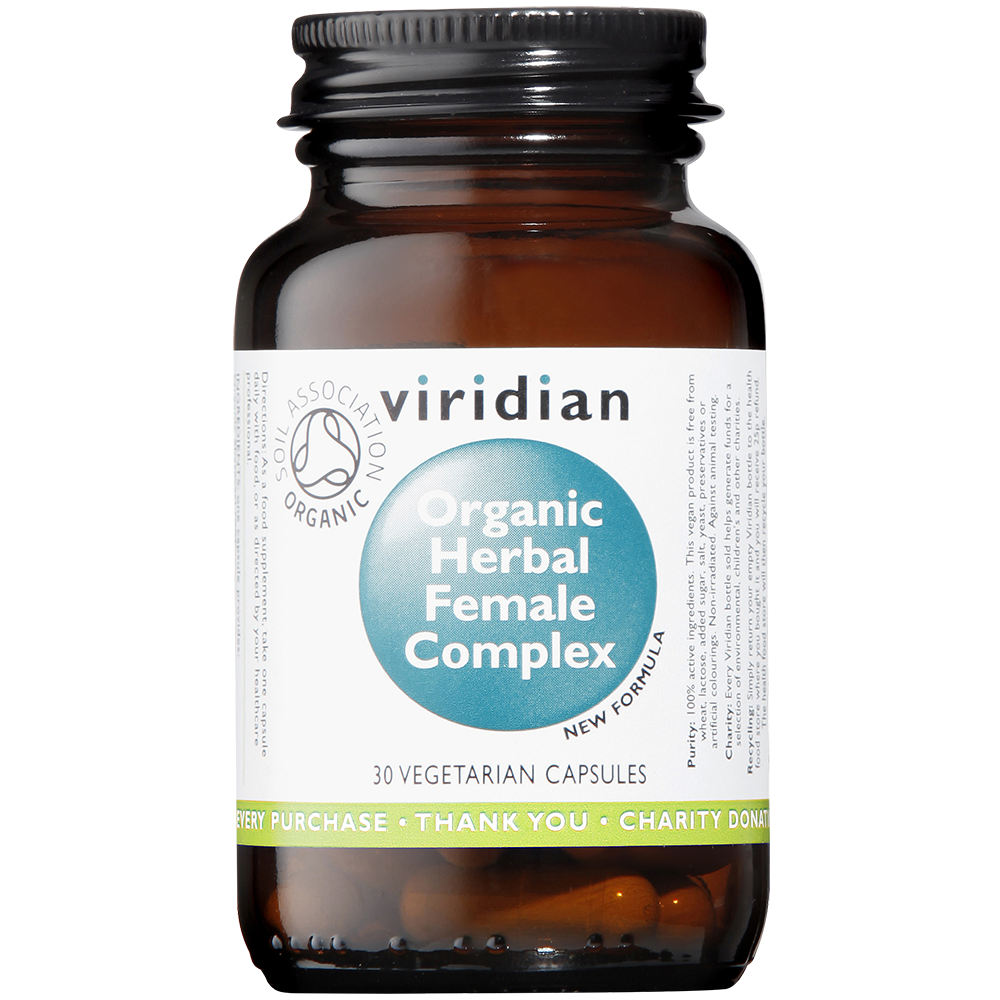 Viridian Herbal Woman Complex Veg Caps 30 size #935 Up To 30% Off