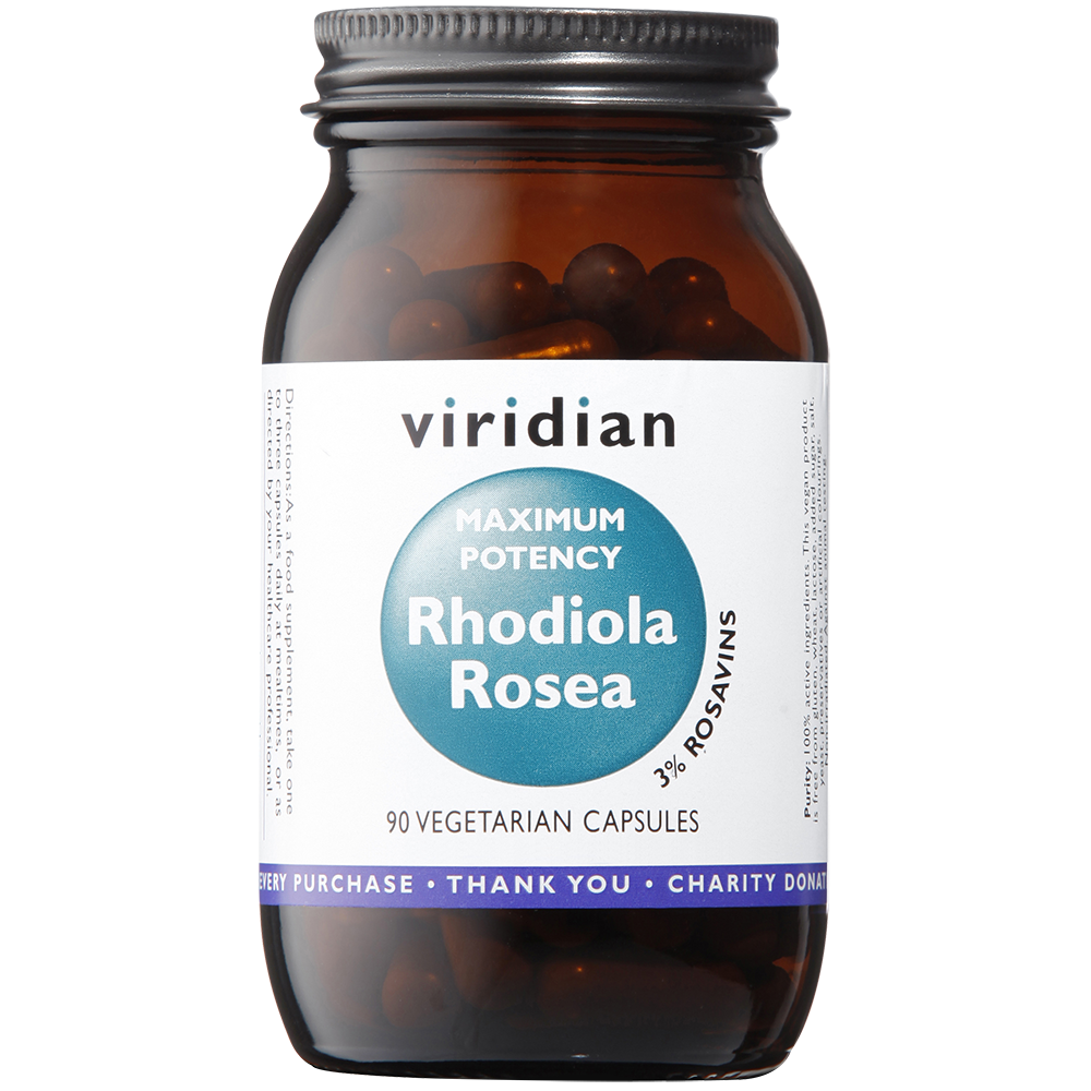 Viridian Rhodiola Rosea Extract (High Potency) Veg Caps 90 size #987 Up To 30% Off