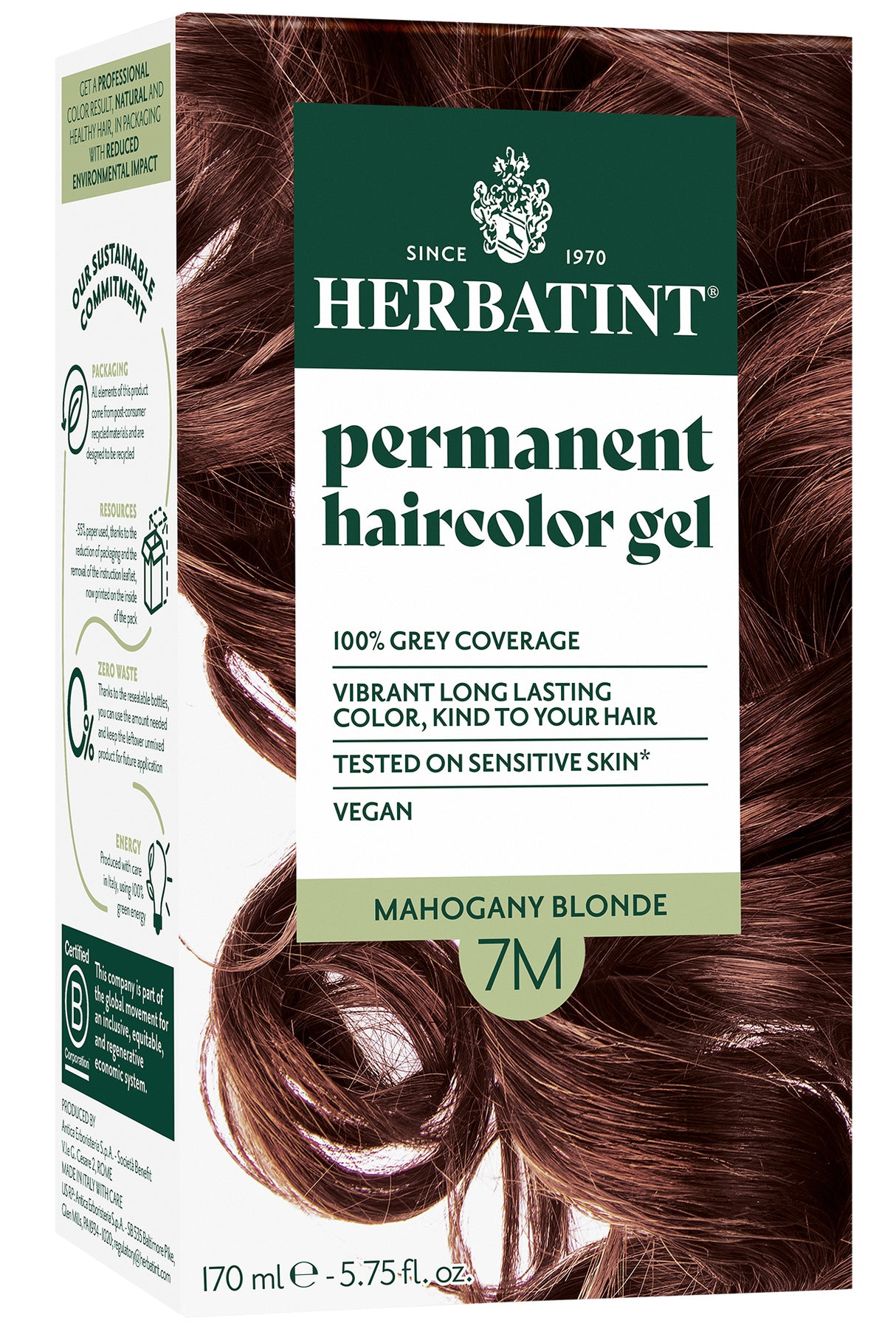 Herbatint Permanent Hair Colour 7M Mahogany Blonde - Up to 34% Off