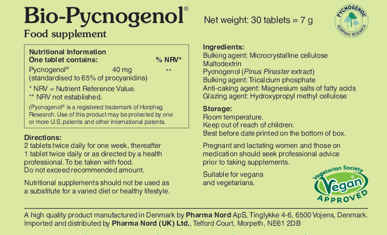 Pharma Nord Bio-Pycnogenol 40mg 30 tabs