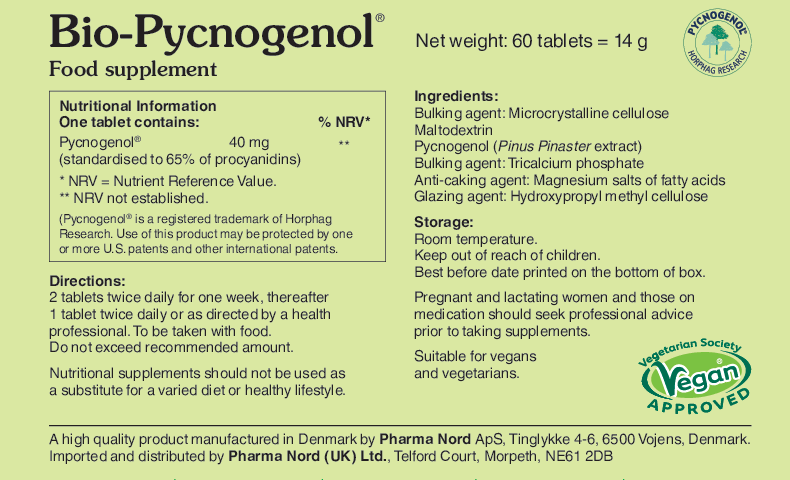 Pharma Nord Bio-Pycnogenol 40mg 60 tabs