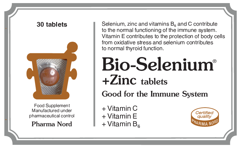 Pharma Nord Bio-Selenium + Zinc (with vit C, E and B6) 30 tabs