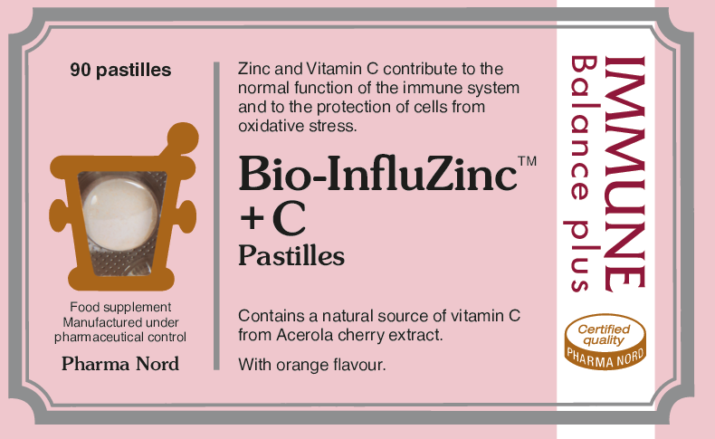 Pharma Nord Bio-InfuZinc + C 90 pastilles