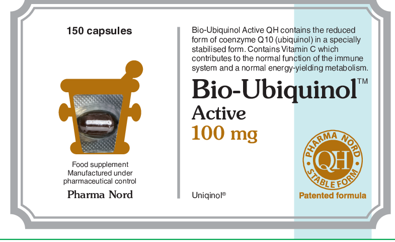 Pharma Nord Bio-Active Q10 Uniquinol 100mg (Ubiquinol) 60 caps