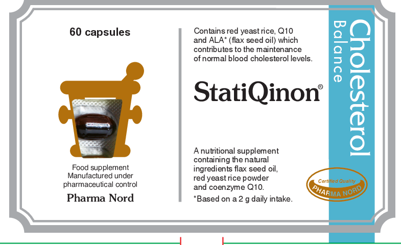 Pharma Nord StatiQinon - Natural Cholesterol Balance 60 caps