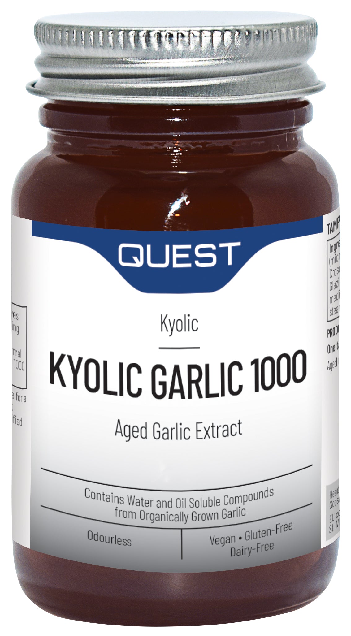 Quest Vitamins - Kyolic Garlic 1000mg Extract (60 Tablets)