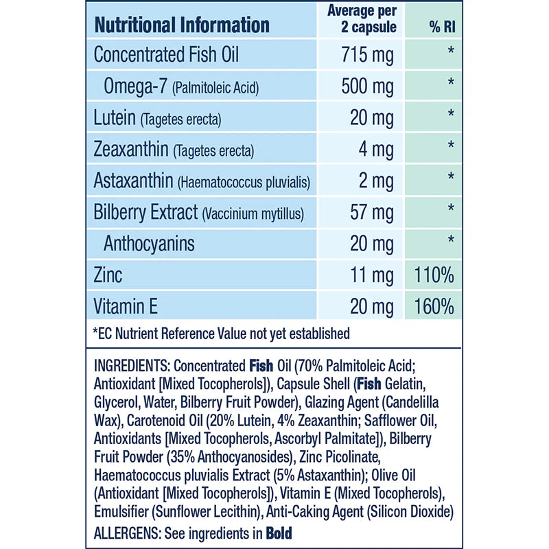 Wiley's Finest Bold Vision Proactive - 60 Caps - Save 30% When You Buy 3