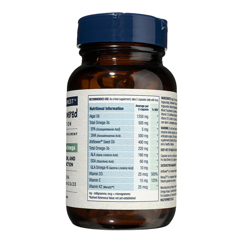 Wiley's Finest Catchfree Vegan Omega Full Spectrum Softgel 60 caps - Save 30% When You Buy 3