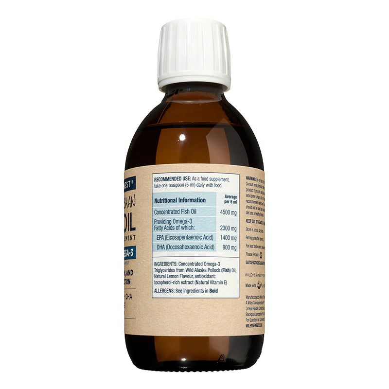 Wiley's Finest Peak Omega-3 Liquid (50 servings) - Save 30% When You Buy 3