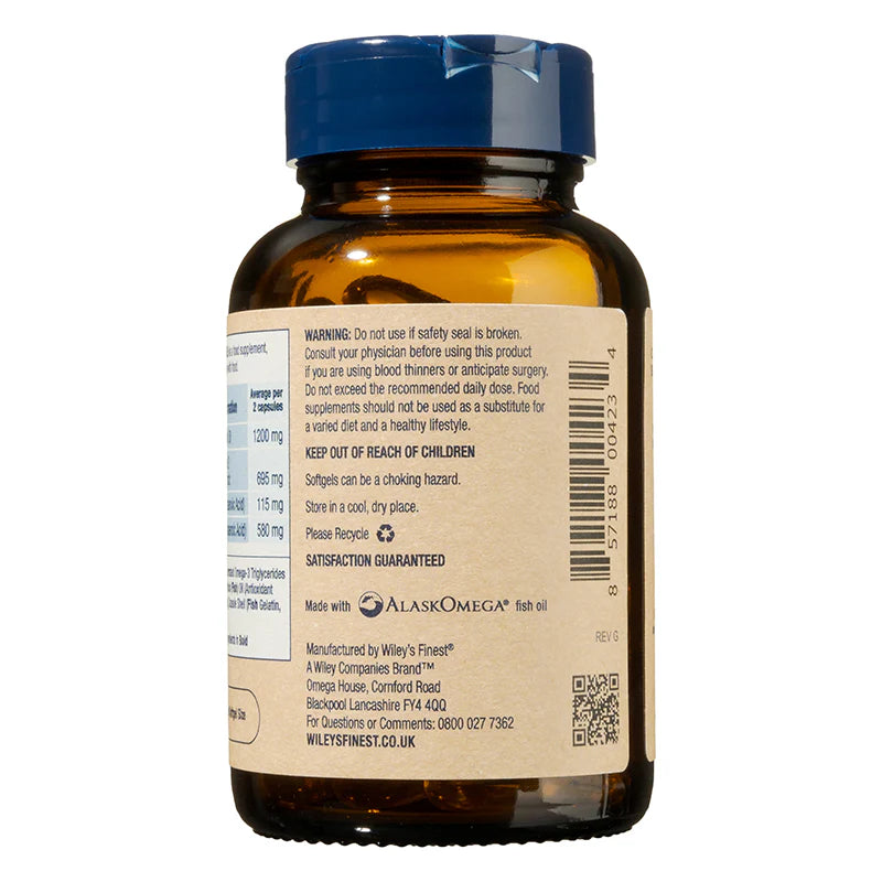 Wiley's Finest Prenatal DHA 60 Caps - Save 27% When You Buy 3