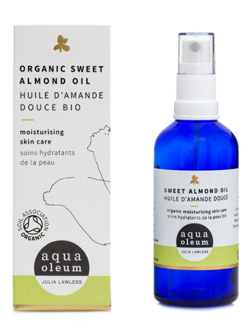 Aqua Oleum Organic Sweet Almond Carrier Oil 100ml
