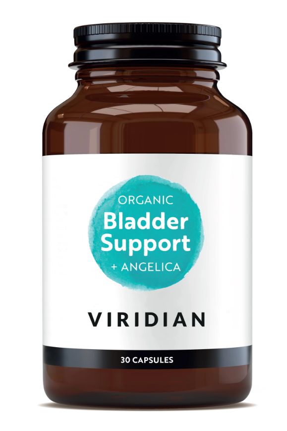 Viridian Organic Bladder Support + Angelica Veg Caps 30 size #921