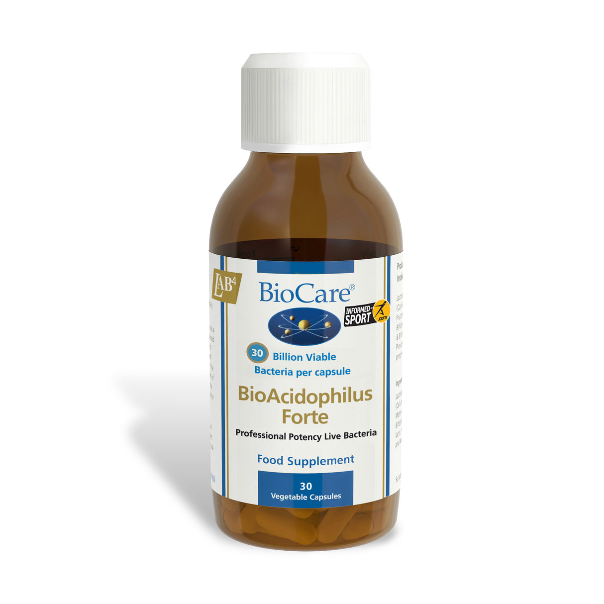 BioCare Bio-Acidophilus Forte Plus (Probiotic - 75 billion per capsule) 30 Capsules # 76030