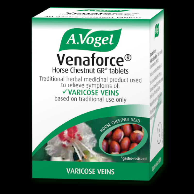 A Vogel Venaforce-Aesculus 60 Tablets (Horse Chestnut) A Herbal Remedy for venous insufficiency - Up to 25% Off
