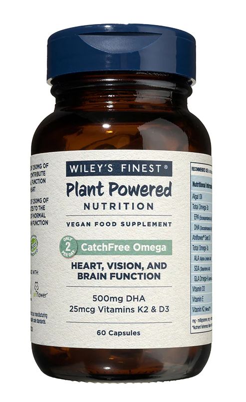 Wiley's Finest Catchfree Vegan Omega Full Spectrum Softgel 60 caps - Save 30% When You Buy 3