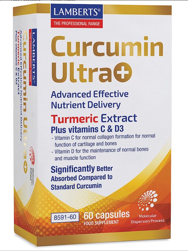Lamberts Curcumin Ultra + 60 Tablets #8591 - Up To 30% Off