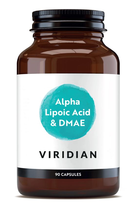 Viridian Alpha Lipoic & DMAE Veg Caps 90 size #132 Up To 30% Off