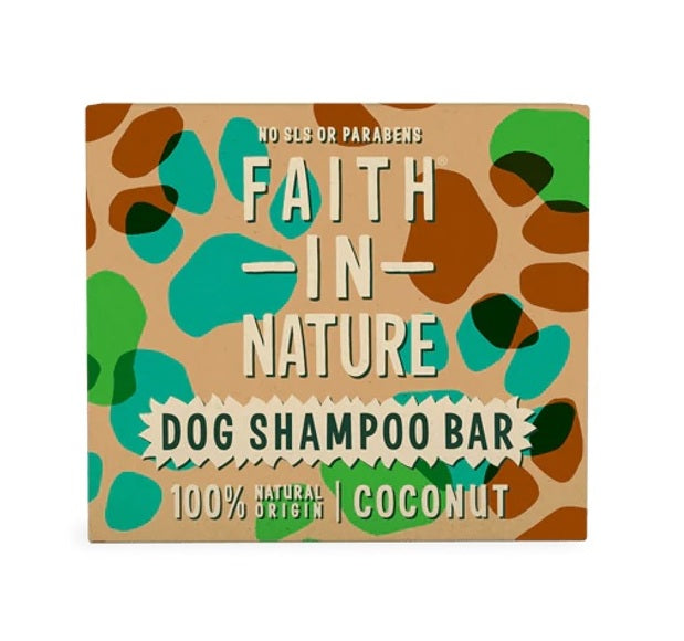 FAITH IN NATURE COCONUT DOG SHAMPOO BAR # 85g