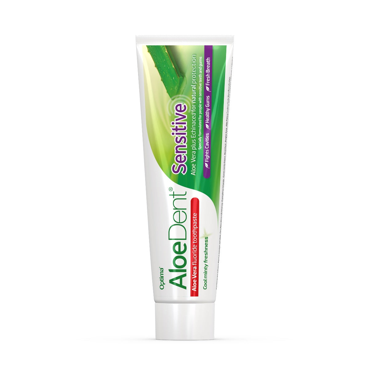 Aloe Dent Sensitive Aloe + Echinacea Toothpaste Fluoride - Peppermint 100ml