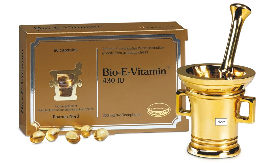 Pharma Nord Vitamin E 60 Capsules